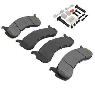 Quality-Built® - Black Series New Semi-Metallic Front Disc Brake Pads
