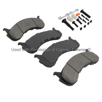 Quality-Built® - Black Series New Semi-Metallic Rear Disc Brake Pads