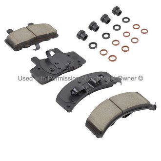 Quality-Built® - Black Series New Semi-Metallic Front Disc Brake Pads