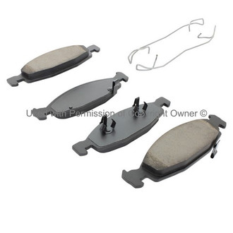 Quality-Built® - Black Series New Ceramic Front Disc Brake Pads