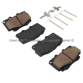 Quality-Built® - Black Series New Ceramic Front Disc Brake Pads