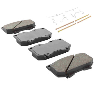 Quality-Built® - Black Series New Semi-Metallic Front Disc Brake Pads