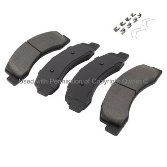 Quality-Built® - Black Series New Semi-Metallic Front Disc Brake Pads