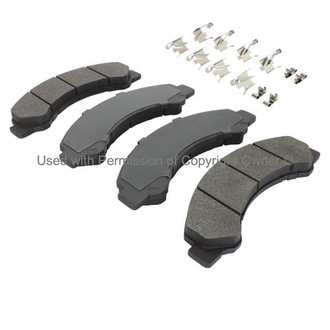 Quality-Built® - Black Series New Semi-Metallic Front Disc Brake Pads