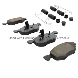 Quality-Built® - Black Series New Semi-Metallic Front Disc Brake Pads