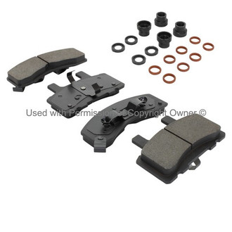 Quality-Built® - Black Series New Ceramic Front Disc Brake Pads