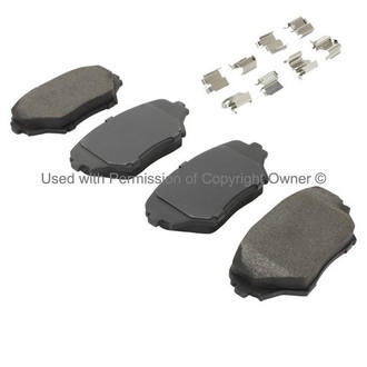 Quality-Built® - Black Series New Ceramic Front Disc Brake Pads