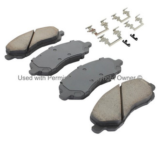 Quality-Built® - Black Series New Ceramic Front Disc Brake Pads