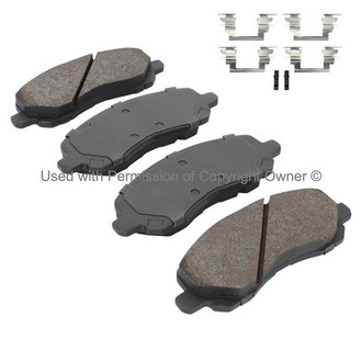 Quality-Built® - Black Series New Semi-Metallic Front Disc Brake Pads