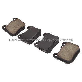 Quality-Built® - Black Series New Ceramic Rear Disc Brake Pads