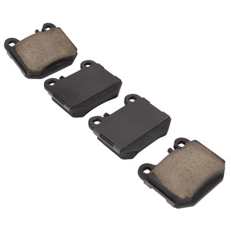 Quality-Built® - Black Series New Semi-Metallic Rear Disc Brake Pads