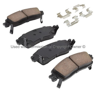 Quality-Built® - Black Series New Ceramic Rear Disc Brake Pads