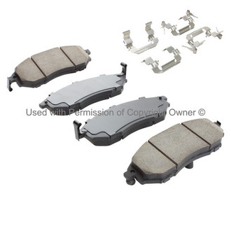 Quality-Built® - Black Series New Ceramic Front Disc Brake Pads