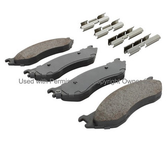 Quality-Built® - Black Series New Semi-Metallic Front Disc Brake Pads