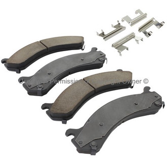 Quality-Built® - Black Series New Semi-Metallic Rear Disc Brake Pads