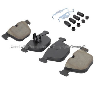 Quality-Built® - Black Series New Semi-Metallic Rear Disc Brake Pads