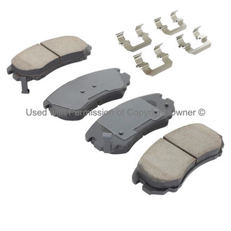 Quality-Built® - Black Series New Ceramic Front Disc Brake Pads