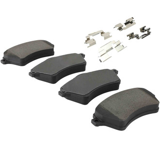 Quality-Built® - Black Series New Semi-Metallic Front Disc Brake Pads