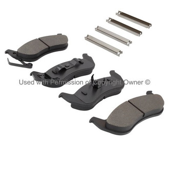 Quality-Built® - Black Series New Ceramic Rear Disc Brake Pads