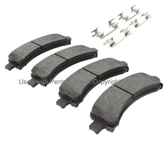 Quality-Built® - Black Series New Semi-Metallic Rear Disc Brake Pads