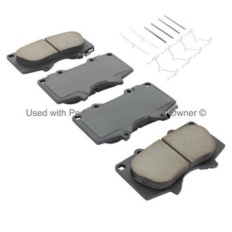 Quality-Built® - Black Series New Ceramic Front Disc Brake Pads