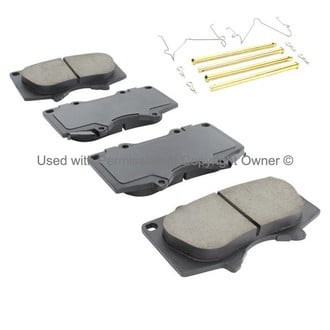 Quality-Built® - Black Series New Ceramic Front Disc Brake Pads