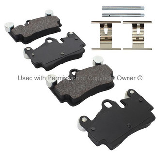 Quality-Built® - Black Series New Semi-Metallic Rear Disc Brake Pads