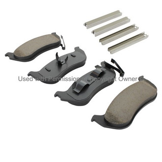 Quality-Built® - Black Series New Ceramic Rear Disc Brake Pads