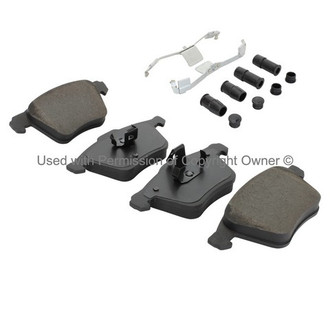 Quality-Built® - Black Series New Semi-Metallic Front Disc Brake Pads