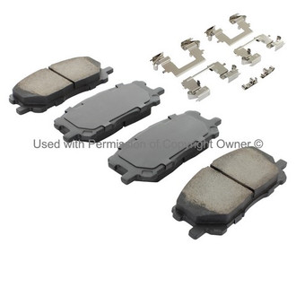 Quality-Built® - Black Series New Ceramic Front Disc Brake Pads