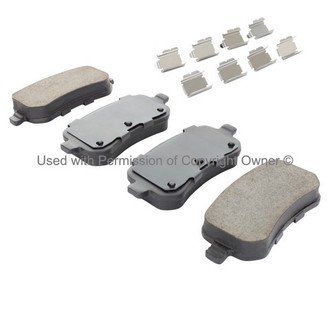 Quality-Built® - Black Series New Ceramic Rear Disc Brake Pads