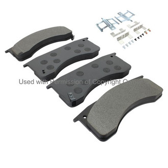 Quality-Built® - Black Series New Semi-Metallic Front Disc Brake Pads