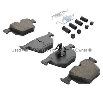 Quality-Built® - Black Series New Ceramic Rear Disc Brake Pads