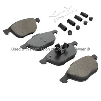 Quality-Built® - Black Series New Ceramic Rear Disc Brake Pads