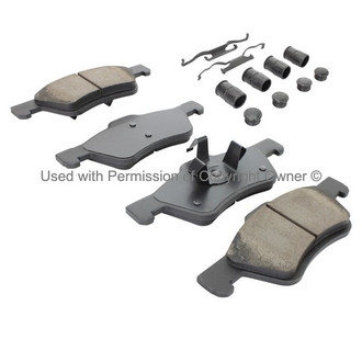 Quality-Built® - Black Series New Ceramic Front Disc Brake Pads