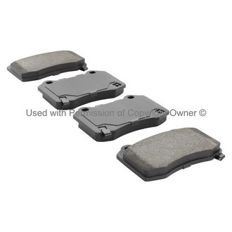 Quality-Built® - Black Series New Semi-Metallic Rear Disc Brake Pads