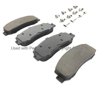 Quality-Built® - Black Series New Semi-Metallic Front Disc Brake Pads