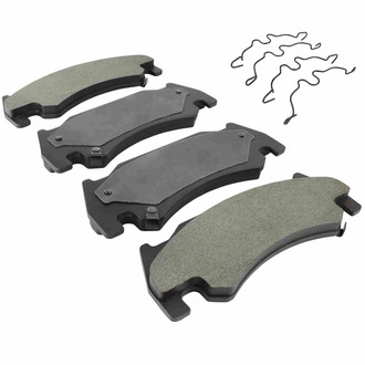 Quality-Built® - Black Series New Semi-Metallic Front Disc Brake Pads