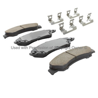 Quality-Built® - Black Series New Ceramic Front Disc Brake Pads