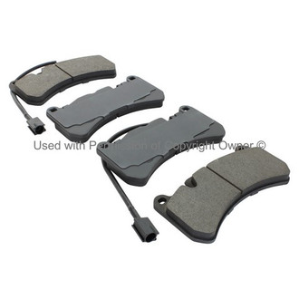 Quality-Built® - Black Series New Semi-Metallic Front Disc Brake Pads
