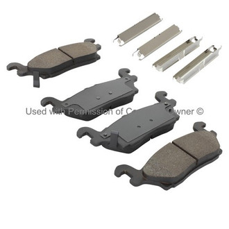 Quality-Built® - Black Series New Semi-Metallic Rear Disc Brake Pads