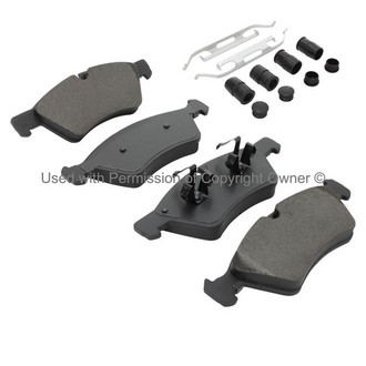 Quality-Built® - Black Series New Ceramic Front Disc Brake Pads