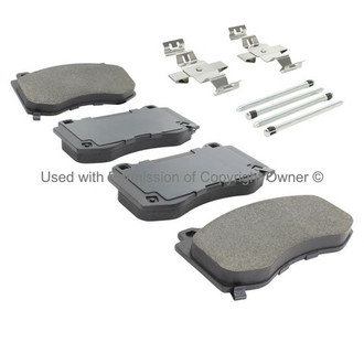 Quality-Built® - Black Series New Semi-Metallic Front Disc Brake Pads