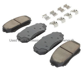 Quality-Built® - Black Series New Ceramic Front Disc Brake Pads