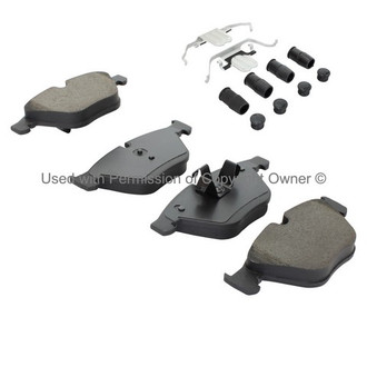 Quality-Built® - Black Series New Semi-Metallic Front Disc Brake Pads