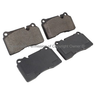 Quality-Built® - Black Series New Semi-Metallic Front Disc Brake Pads