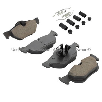 Quality-Built® - Black Series New Ceramic Rear Disc Brake Pads