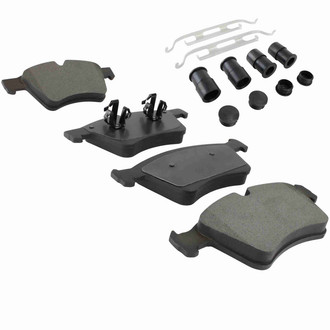 Quality-Built® - Black Series New Semi-Metallic Front Disc Brake Pads