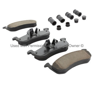 Quality-Built® - Black Series New Ceramic Rear Disc Brake Pads