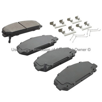 Quality-Built® - Black Series New Ceramic Front Disc Brake Pads